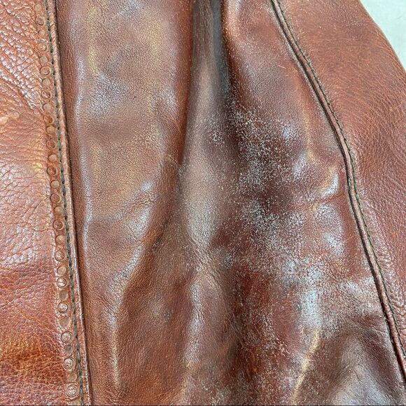 Vintage‎ Leather Oversized Gabbrielli Vittorio Handbag Purse - Picture 7 of 16